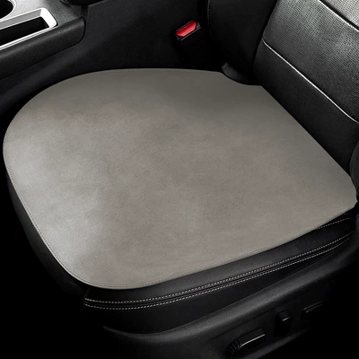 rear seat cushion, green car – Four Seasons Pad - light-gray-2-pieces-for-driver-and-passenger-seats-high-quality-suede-suitable-for-all-seasons-default-item