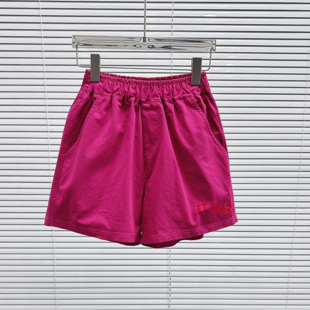 カジュアルなスポーツパンツ女性の夏のゆるい薄いタイプのストレッチa字のホットパンツは腰が高くて痩せています。