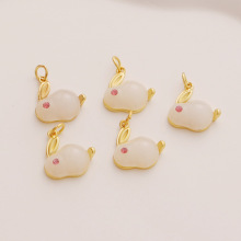 18K�������Ƕ䆰���ɫ���ӵ����� ��� diy�ֹ��Ʒ���僽�