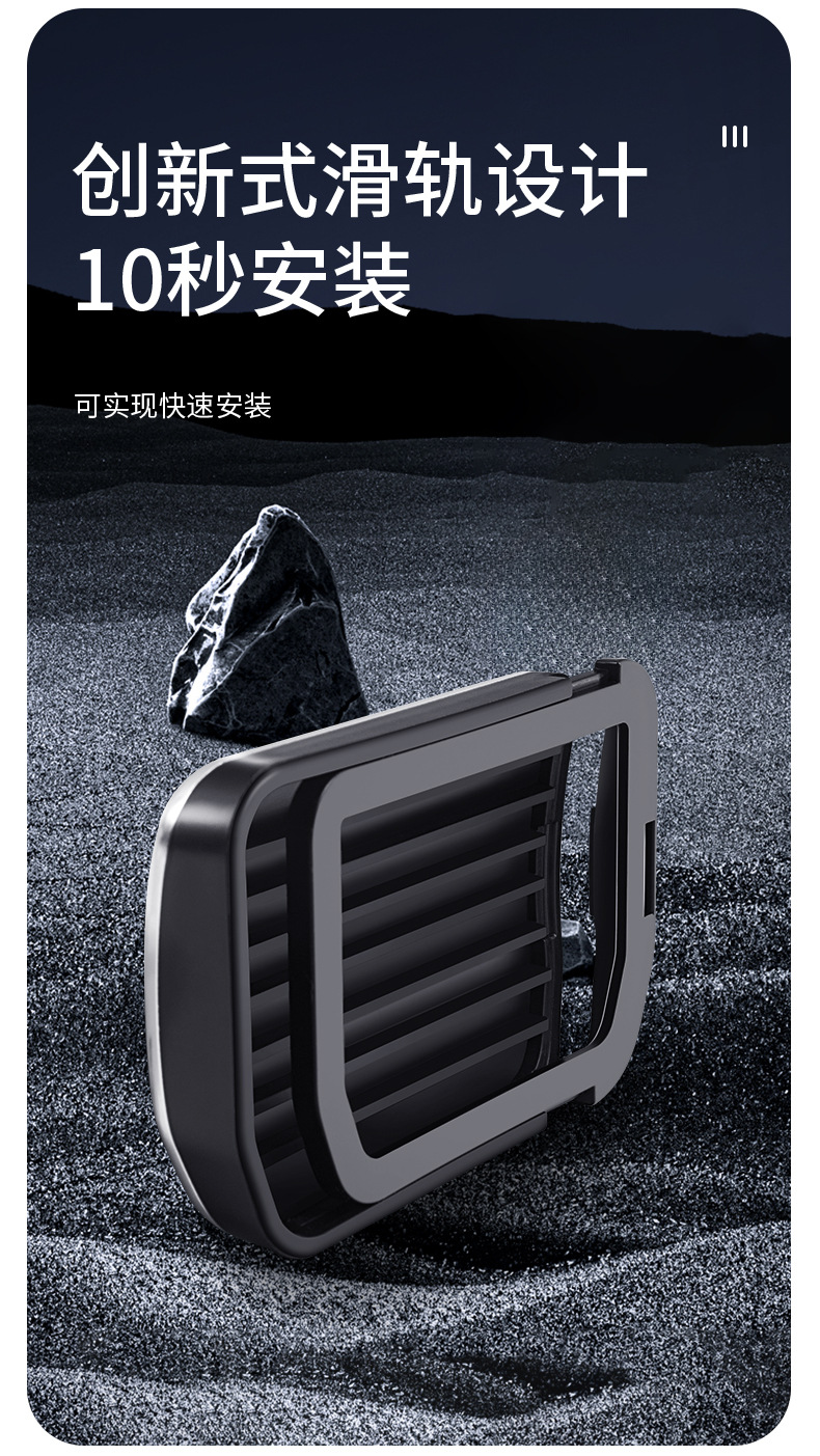 Foreign trade is suitable for Tesla ModelY/3 accelerator pedal brake revamping new M3 rest pedal slide rail buckle