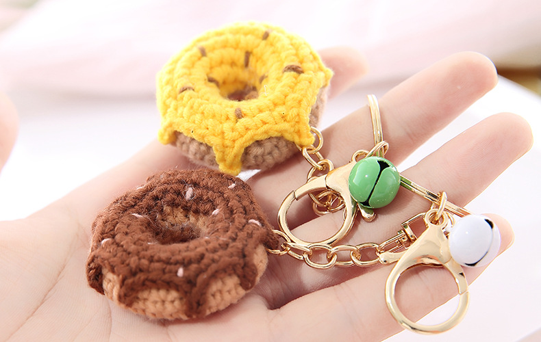 Cute Fruit Yarn Women's Keychain 1 Piece display picture 4