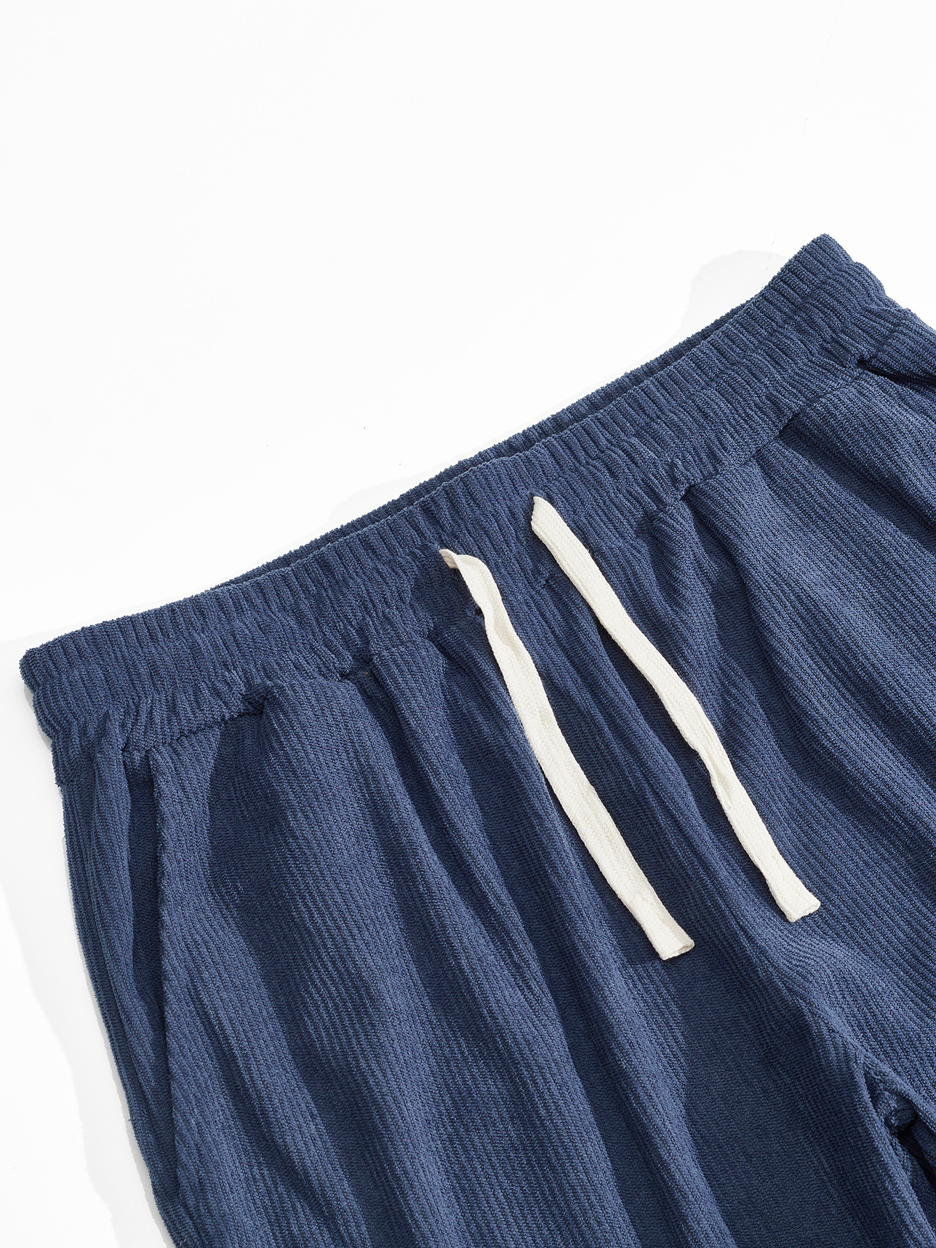 Pantaloni cargo uomo in velluto a coste multi-tasca casual_voghion.com