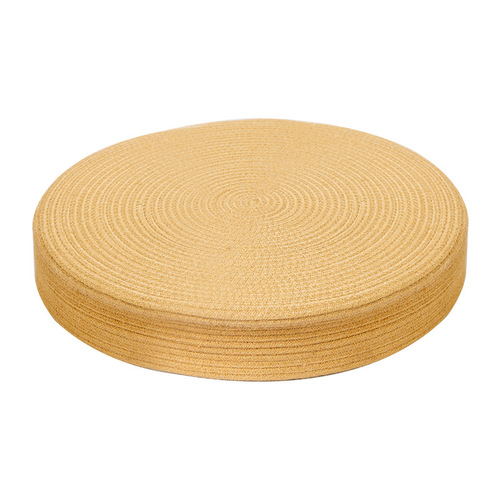 Japanese-style cotton futon cushion thickened round edge cushion worshiping Buddha meditation handmade weaving bay window cushion bedroom home