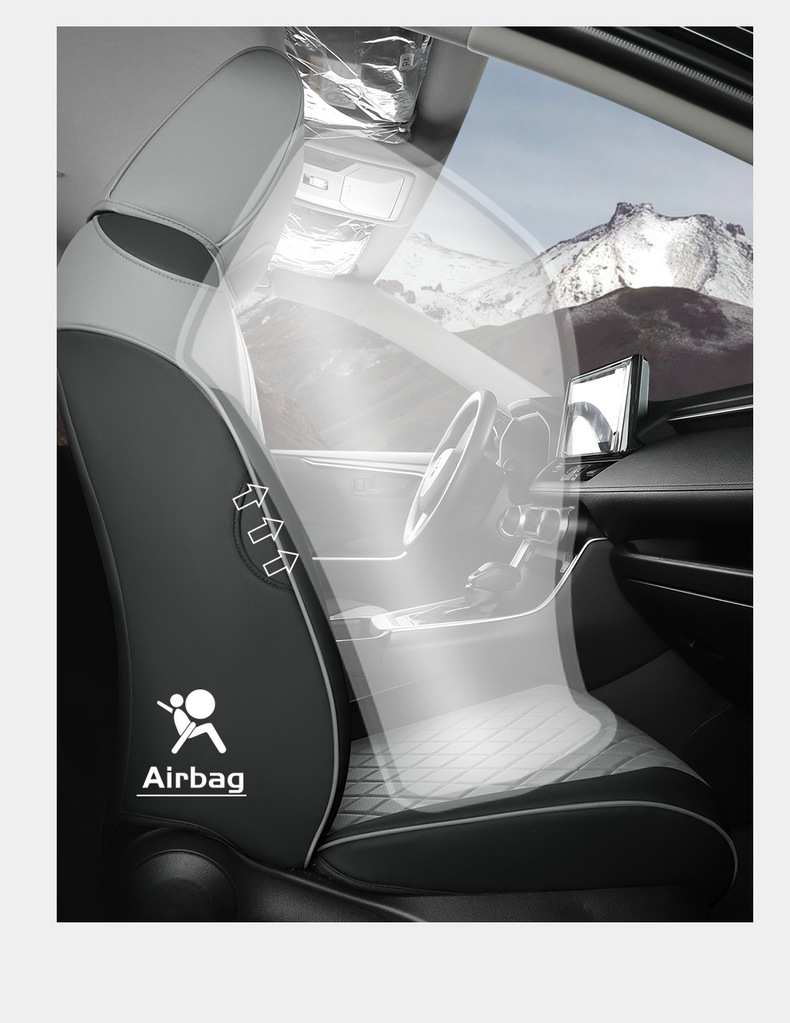 Toyota Carolina special seat cover fully surrounded by 19-23 double-engine car seat cushion four seasons universal ventilation seat cover