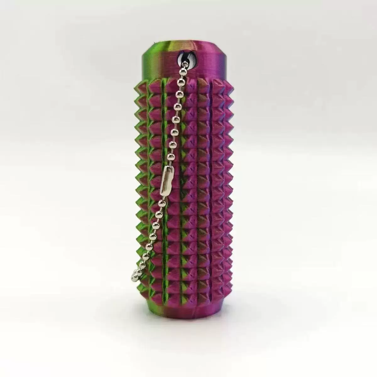 3D打印跨境SpikyGrippie Stim Keychain按摩解压钥匙扣3D打印玩具