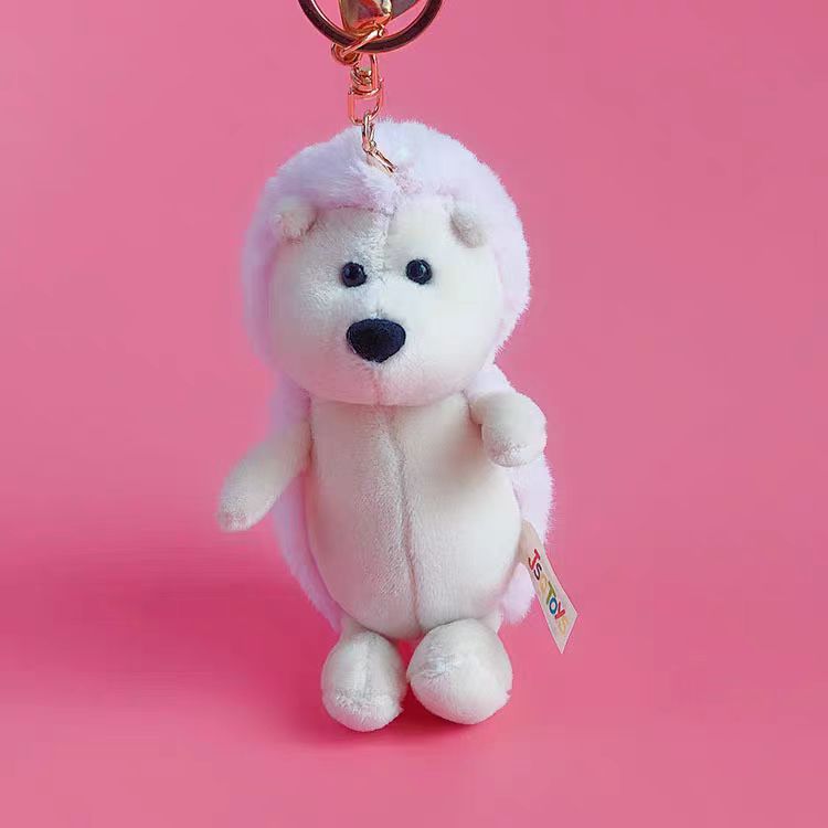 Nuevo transfronterizo jungla animal llavero elefante león colgante juguetes de peluche decoración bolsos llavero al por mayor