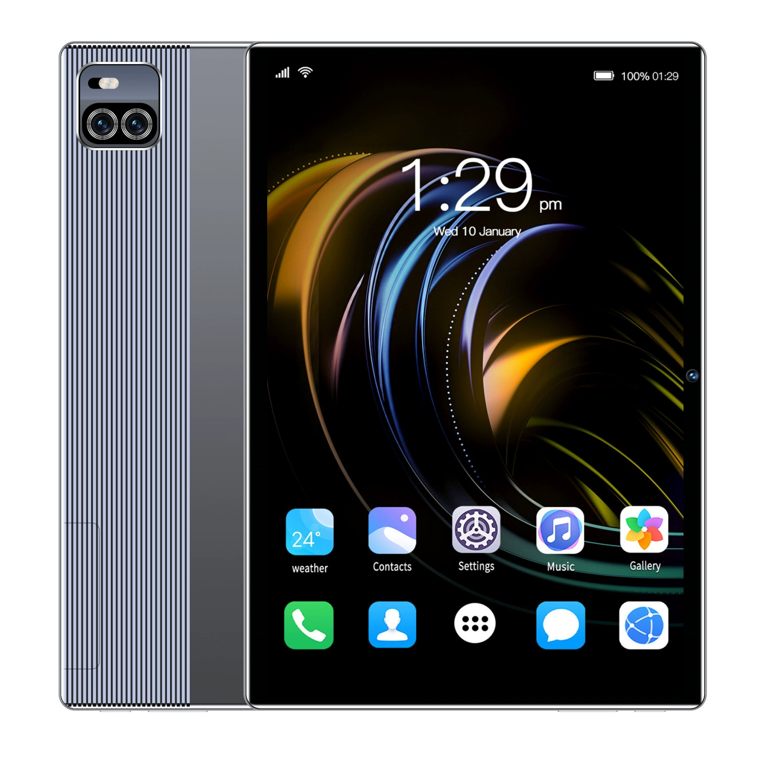 Планшет x101 10 дюймов, MTK6755, 3G, 2 ГБ ОЗУ 16 ГБ ПЗУ, IPS 1280×800