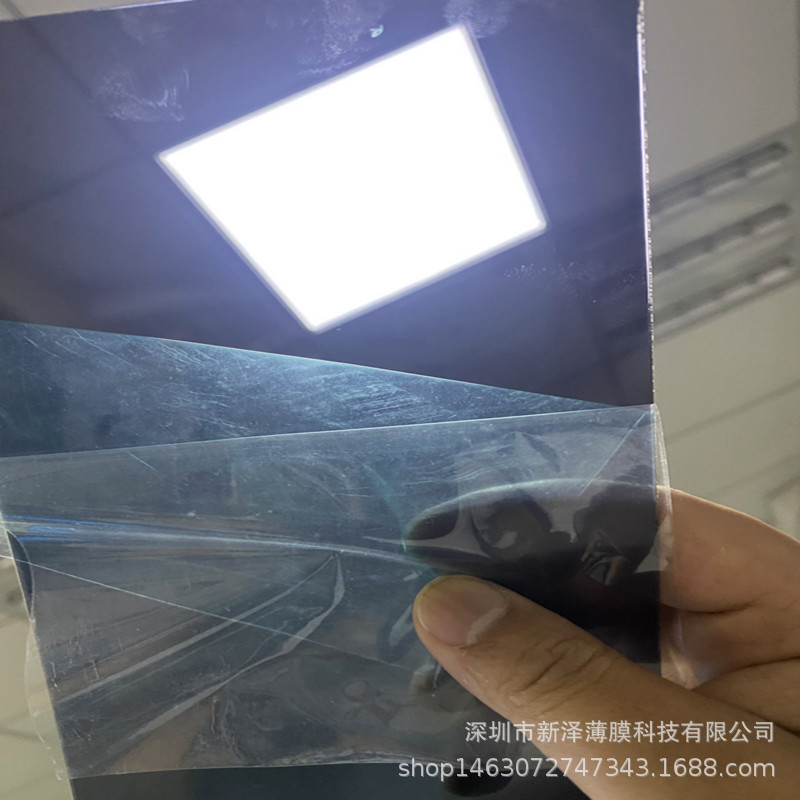 现货销售1.0mm光面黑色透明茶色pc薄膜