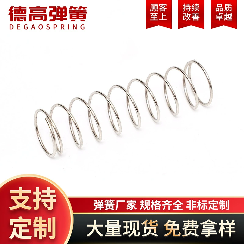 Пружина сжатия нержавеющей стали Пружина давления цилиндрическая нержавеющая сталь Пружина сжатия завод обработки набор/система