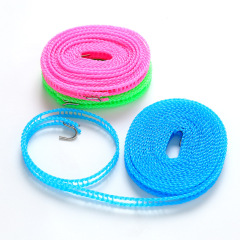 Windproof clothesline for drying quilts, outdoor plastic clothesline for hanging clothes, balcony quilt artifact rack, outdoor home