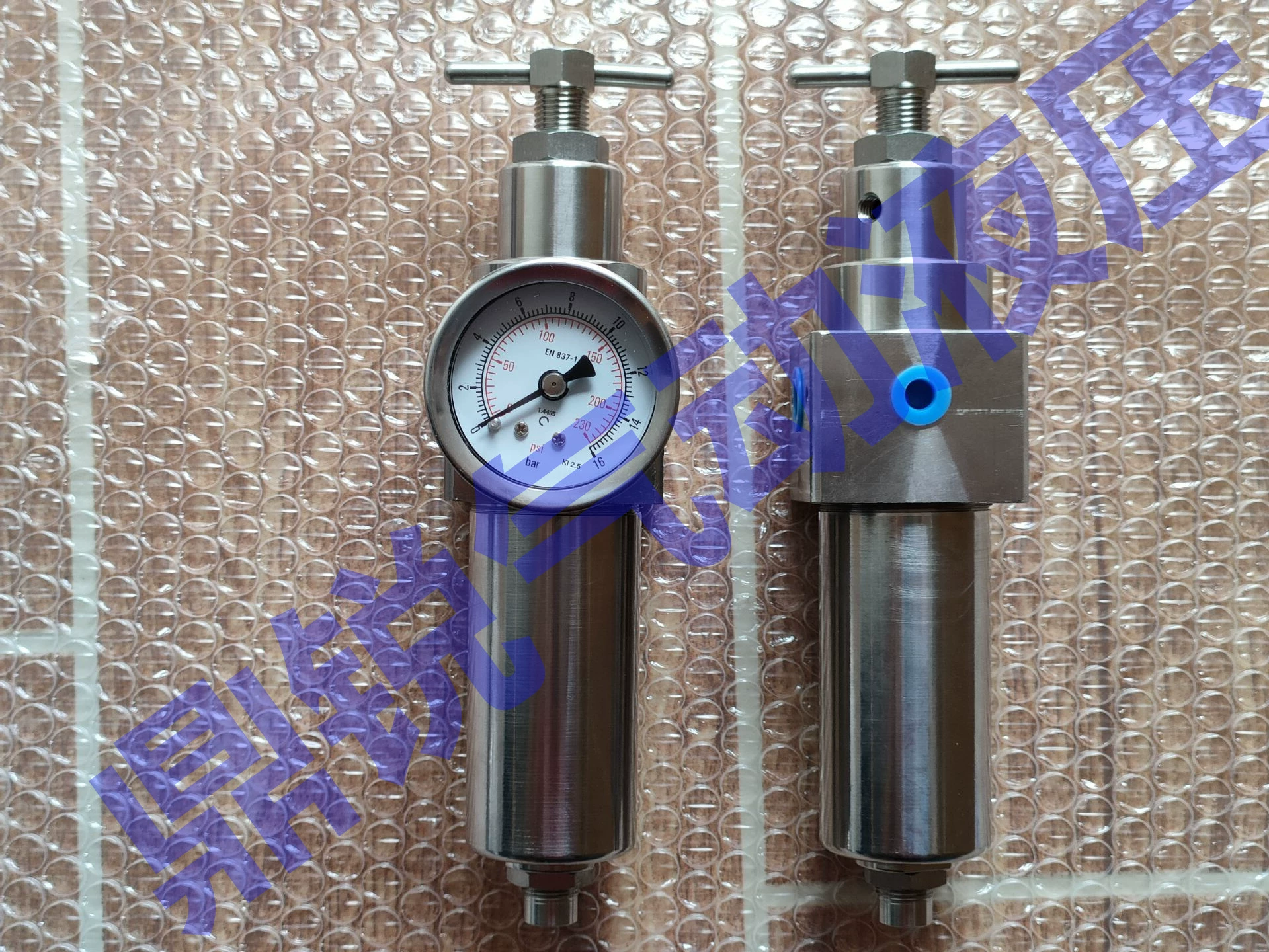 Клапан регулирования давления фильтра из нержавеющей стали, фильтр регулирования давления из нержавеющей стали, процессор источника воздуха из нержавеющей стали DN15 G1/2