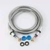 Steel wire pull explosion-proof shower pipe 1.5M (color bag)