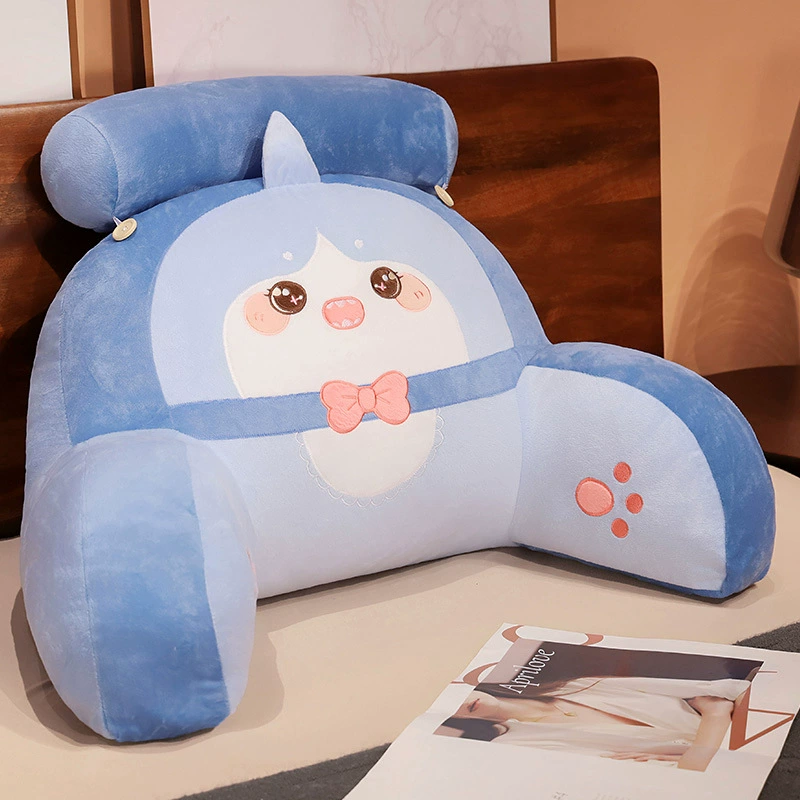Cartoon universal sofa with animals for bed for sleep, pillow