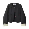 Dark gray (quilted lining) (high quality)