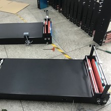 非标定制带脚踏覆膜机双面包装覆膜机小型手机玻璃光学膜片覆膜机