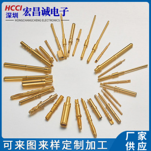 Gold-Plated Copper Pin Male and Female Connectors, European Standard Connectors, Hardware Aviation Plug and Socket Connectors