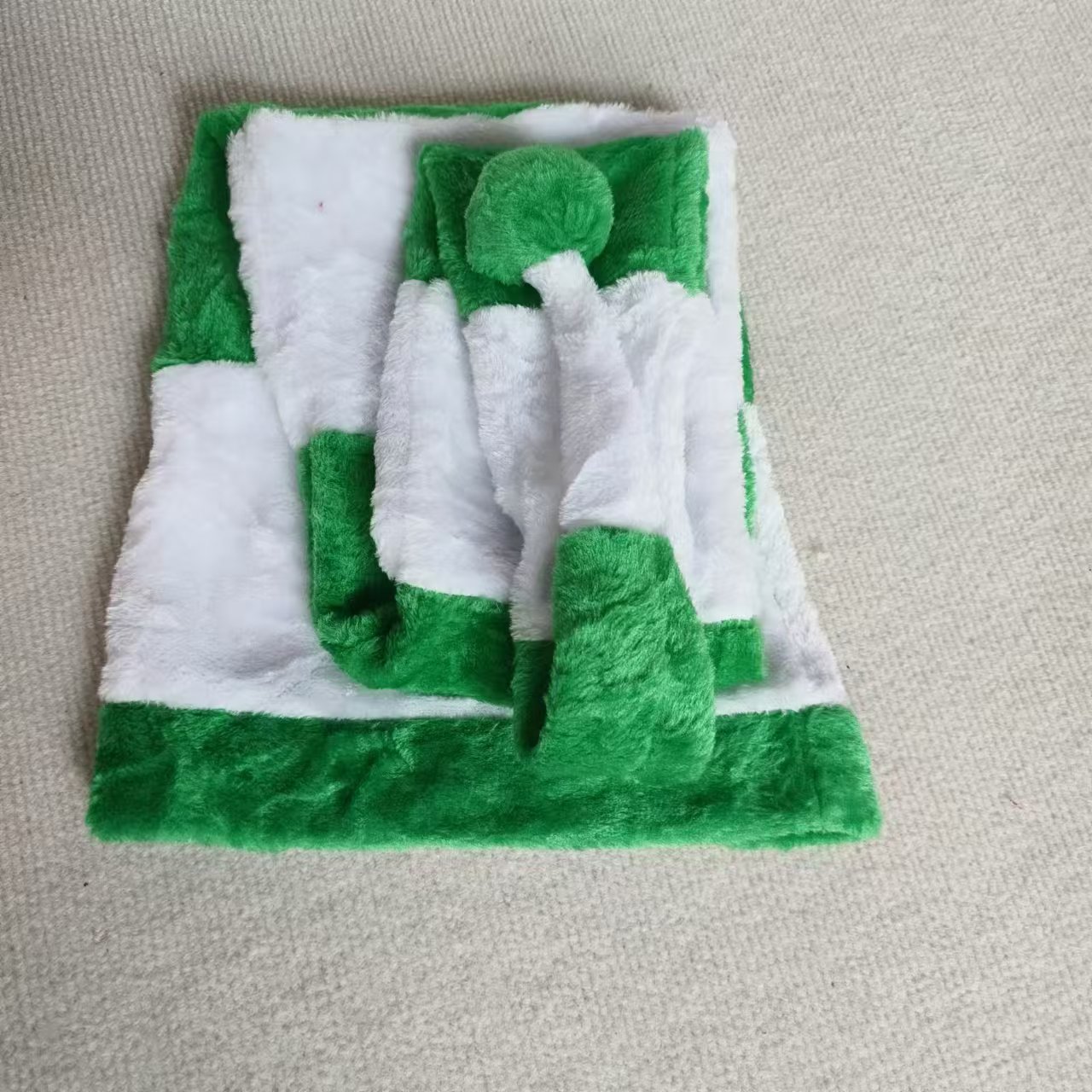 Sombrero de Navidad alargado transfronterizo 150cm Sombrero de Navidad 90cm Sombrero de Navidad super largo rojo, blanco y verde Sombrero de Navidad