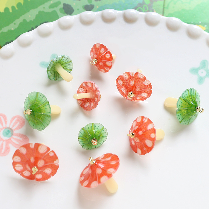 1 Piece Plastic Mushroom Pendant display picture 7
