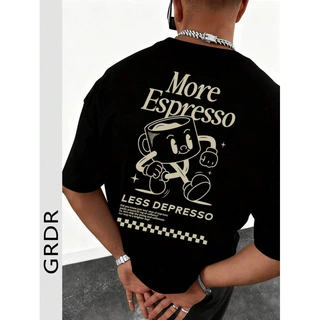跨境纯棉 Men's Cute  Print Short Sleeve T-Shirt,  For Su
