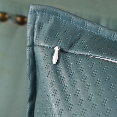 Light Luxury High-End Tech Fabric Pillow for Living Room, Sofa & Couch – Nordic Modern Design, Waterproof Leather Material, Large Back Cushion with Lumbar Support