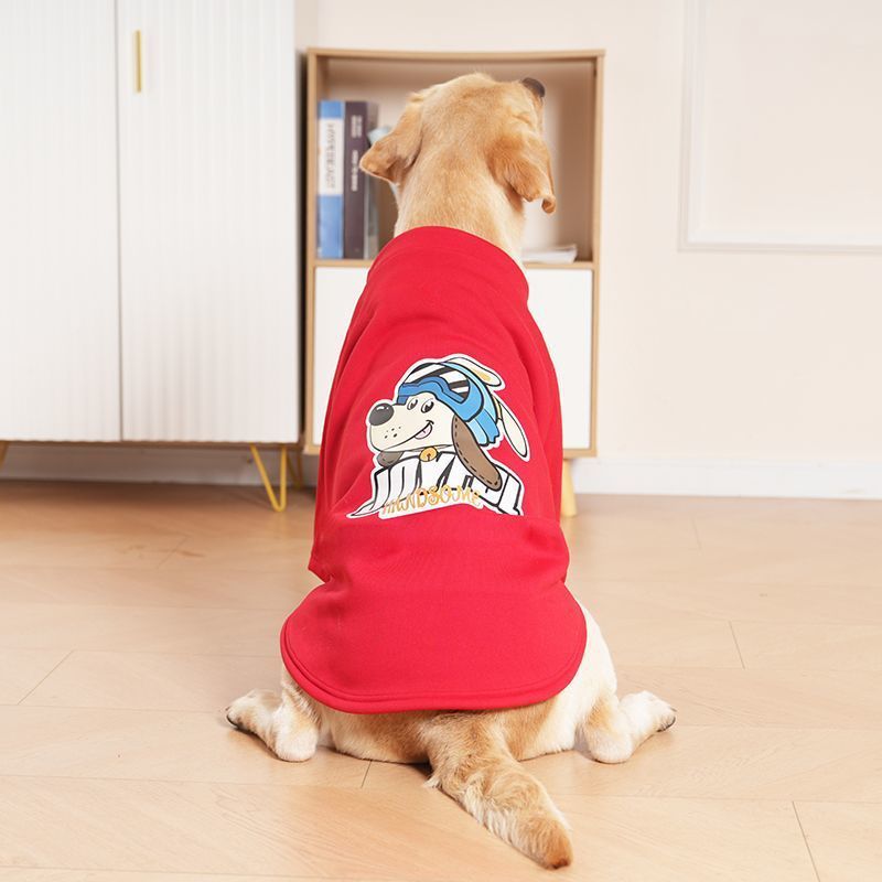 中大型犬犬服金毛ラブラドールハス奇辺牧アラスカとベルベットの秋冬服|undefined