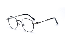 克罗新款小框圆形 近视眼镜框架 配高度数 时尚流行款 可配近视镜