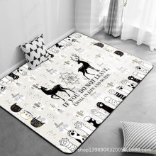 卡通地毯客厅卧室茶几毯垫轻奢家用沙发地垫床边毯大面积满铺房间