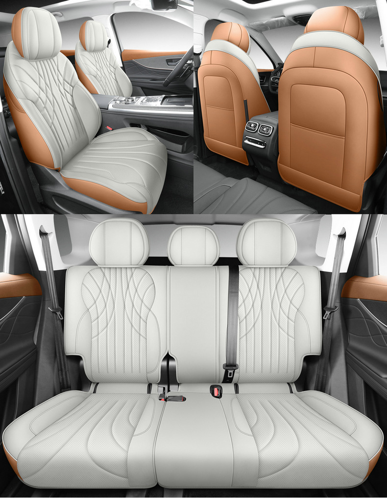 23 Chery Tiger 9 special seat cover four seasons universal car cushion fully surrounded by seven seats ruihu 9 seat cover summer