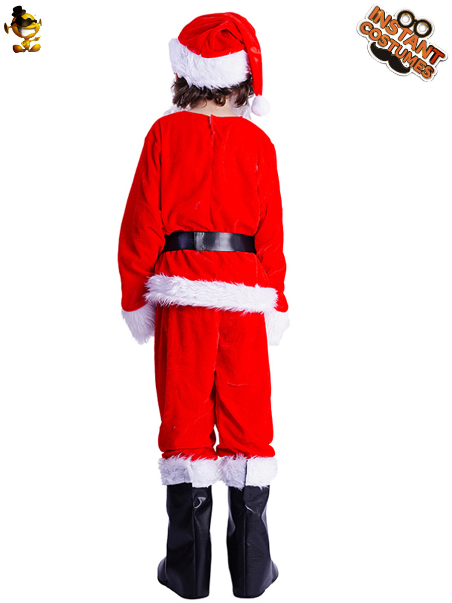Traje de Navidad para niños traje de cosplay de Navidad para niños traje de rendimiento de etapa de Navidad