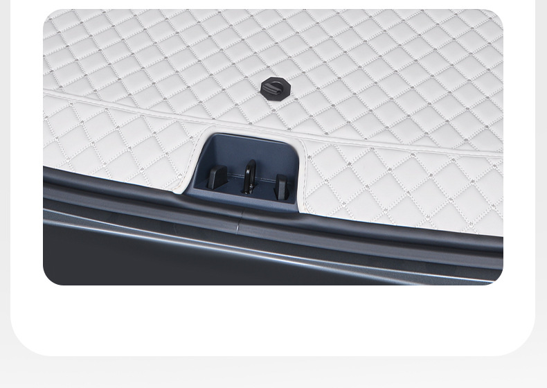 Suitable for Geely Galaxy E5 Trunk Mat, Fully Enclosed Geely Ex5 Special Car Interior Accessories Trunk Mat