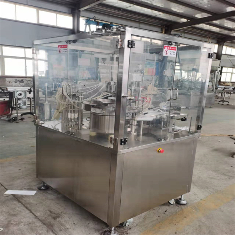 开塞露10毫升灌装机/恒硕灌装旋盖机/6头灌装压盖机厂家报价原理