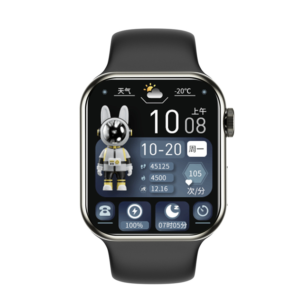 Nuevo reloj inteligente transfronterizo V10PROMAX Bluetooth llamada oxígeno frecuencia cardíaca azúcar en la sangre sueño doble pago deporte