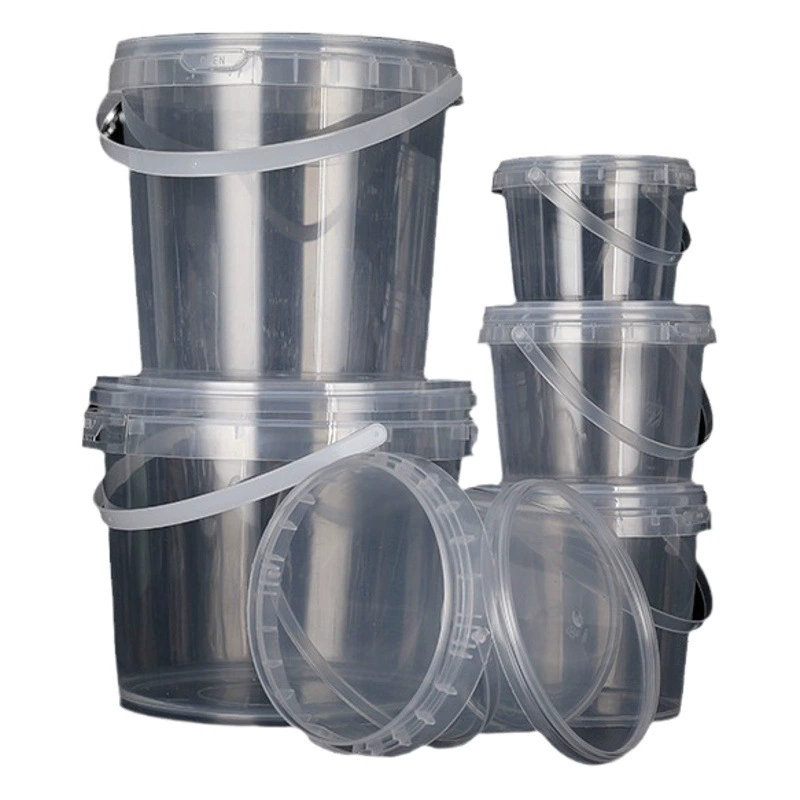 Пищевая пластиковая бочка двухслойная пищевая упаковочная бочка может быть напечатана пленка внутренняя наклейка производителя непосредственно pp портативная крышка бочка