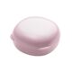 Bubble Bear Travel Soap Box with Lid Travel Portable Soap Box Waterproof Soap Box Toilet Creative Draining Soap Box