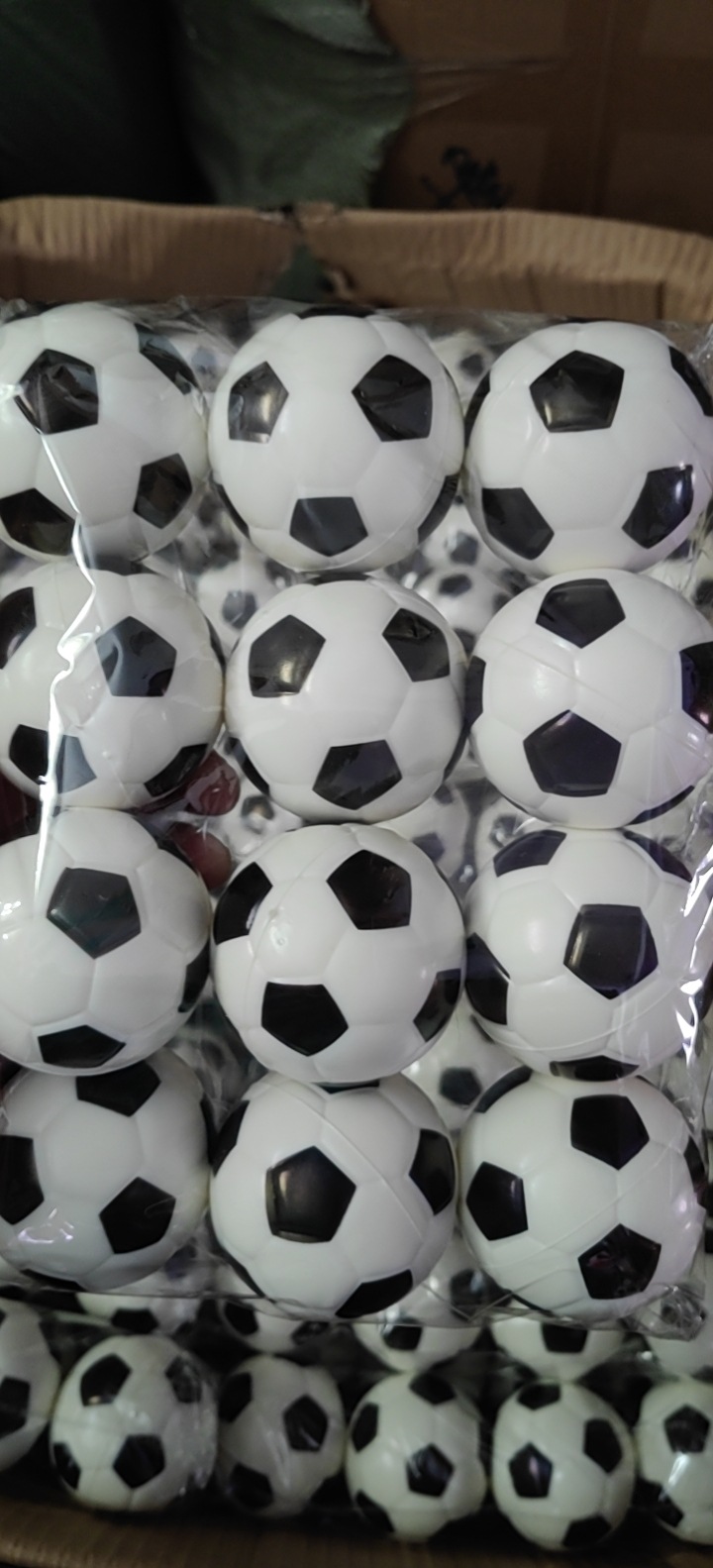 10cm bola de espuma pu pie cesta red palo descompresión bola esponja descompresión de ventilación bola cóncavo-convexo agarre ejercicio pu bola transfronteriza