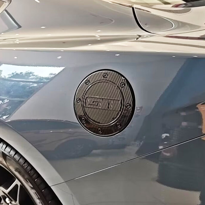 Applicable to Ford Mustang Mustang Fuel Tank Cap Decorative Sticker Fuel Filler Protective Cap Exterior Modification Accessories Supplies