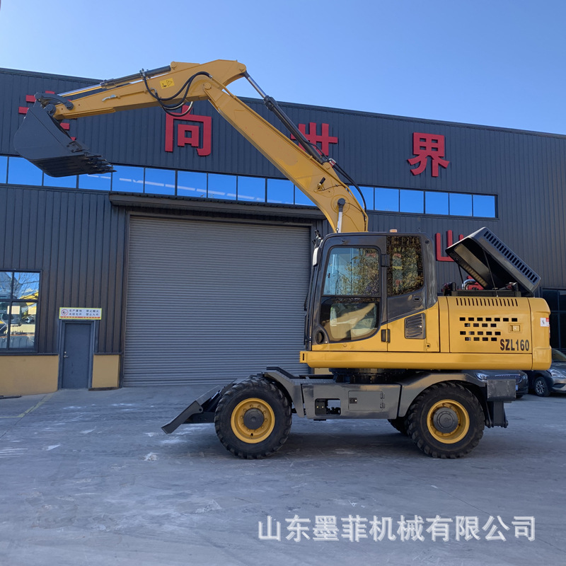 挖掘机源头厂家 铲车装载机工程机械挖土机轮式挖掘机 外贸出口