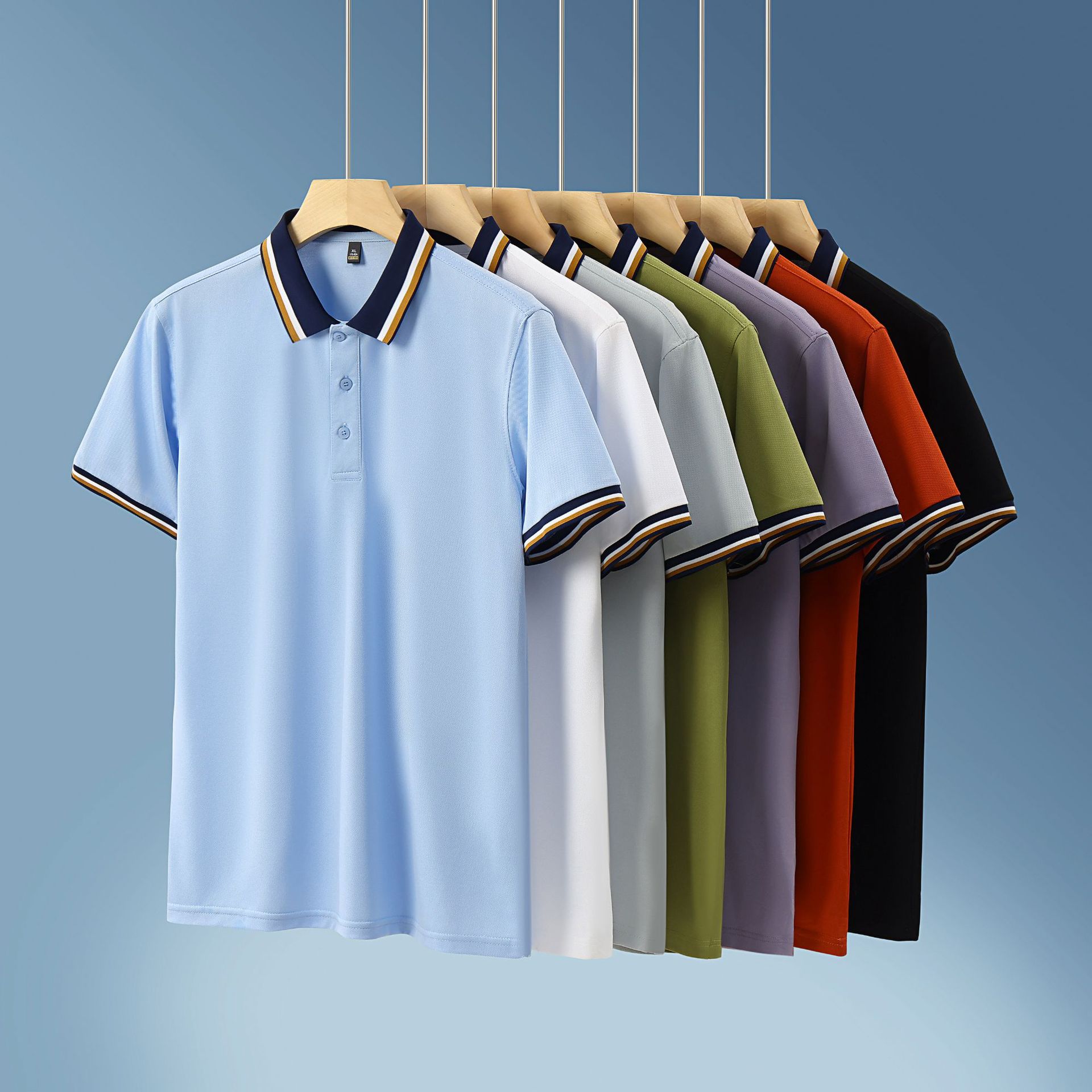 Summer high-end short-sleeved T-shirt custom-made catering group cultural shirt work clothes custom-made POLO shirt work clothes print