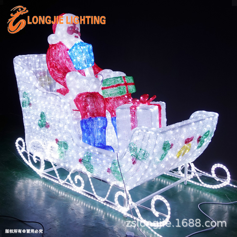 ��6�� 3D¹�������͵� ʥ������led����еƵν�����СƷ��