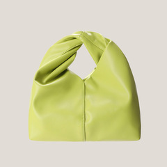 Women's 2024 New Design Handbag, Unique Dumpling Bag with Folded Cloud Design, Large Capacity Shoulder Bag