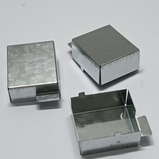 Shielding cover Shielding cover shell processing pcb shielding box EFD20 outer cover stainless steel metal tinplate white copper