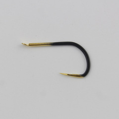 Ghost tooth black gold new Guandong fish hook in bulk without barb black pit competitive tilapia carp fishing hook large hook fishing hook