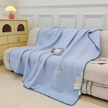 厂家新款獭獭绒双面童毯加厚纯色幼儿园午睡毛毯居家沙发加大绒毯