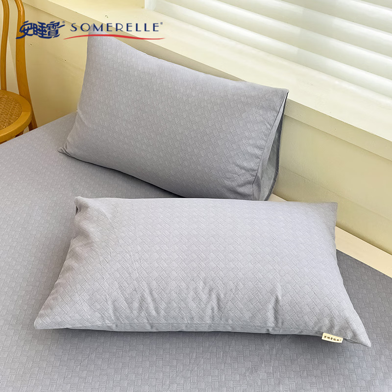Funda de almohada de tela gruesa vieja 48 cmx74 cm Funda de almohada con núcleo de almohada Funda de forro para adultos