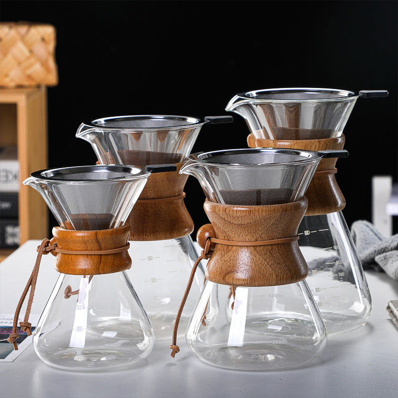Hand-Brewed Coffee Set, Coffee Machine Accessories, Hand-Brewed Coffee Equipment, Hand-Cranked Coffee Grinder, Coffee Filter, Coffee Gift Box
