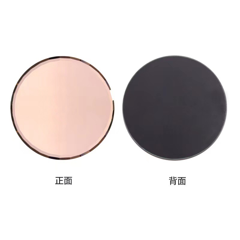 Nueva paleta de cristal de manicuras espejo productos terminados manicuras tablero de visualización pintado manicuras espejo de maquillaje