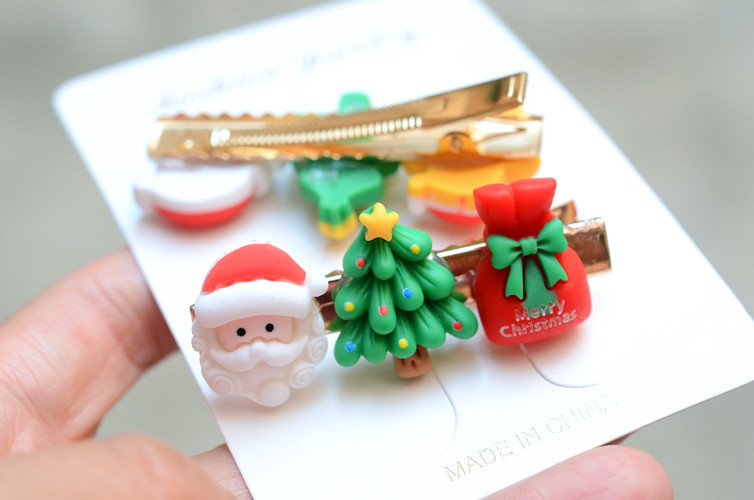 Fashion Christmas Tree Arylic Hair Clip 1 Piece display picture 5