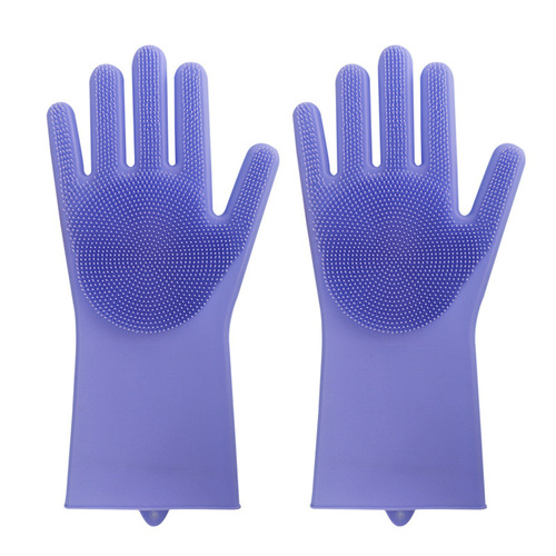 硅胶洗碗手套刷碗洗衣加厚厨房家务手套Cleaning Gloves