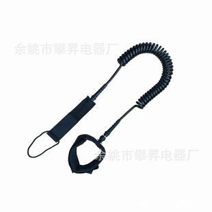 Supply surfboard accessories surfing safety rope spring line TPU spring rope high retraction traction rope various colors
