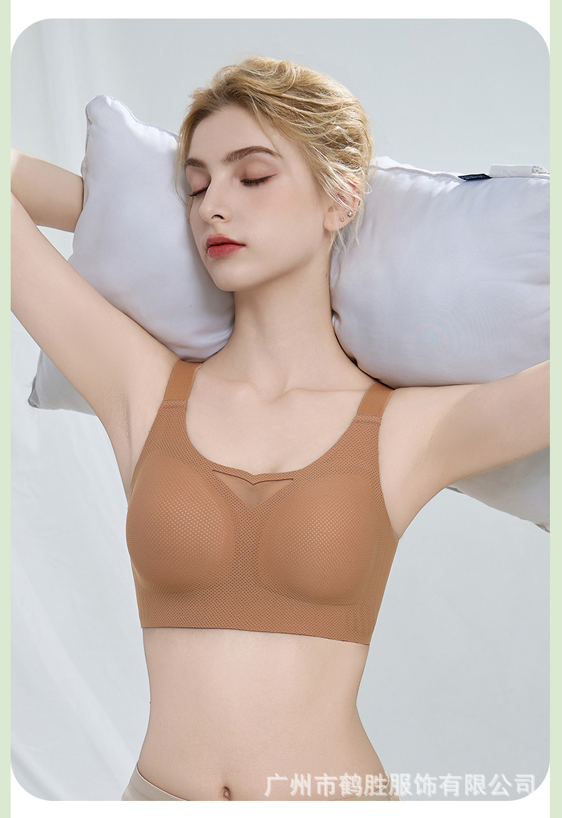 M-6XL de gran tamaño, los senos grandes son pequeños y poderosos, no se caen ~ BC Universal sin anillo de acero, copa delgada lateral, talla grande